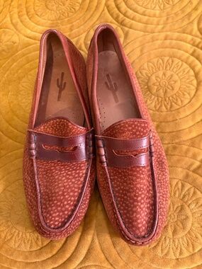 Cardon Ostrich leather Loafers